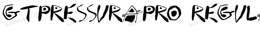 GTPressuraPro Regula字体转换